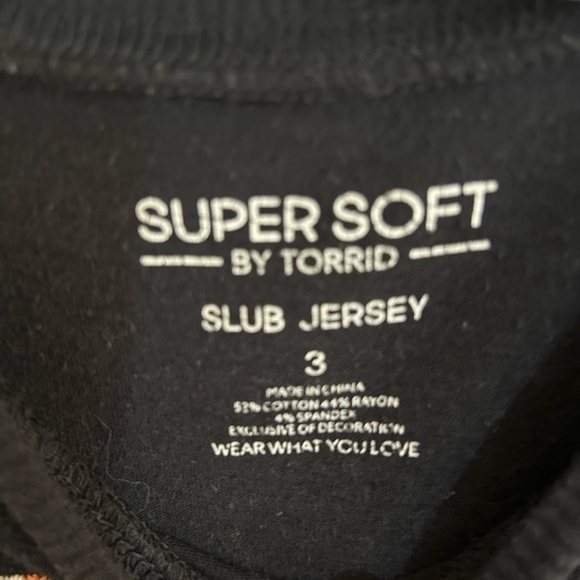 Black T-Shirt with Floral 'HAPPY' Print - Picture 2 of 2